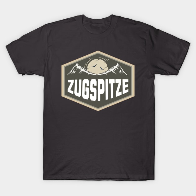 Zugspitze Germany Wetterstein Mountains T-Shirt by alvarsprints